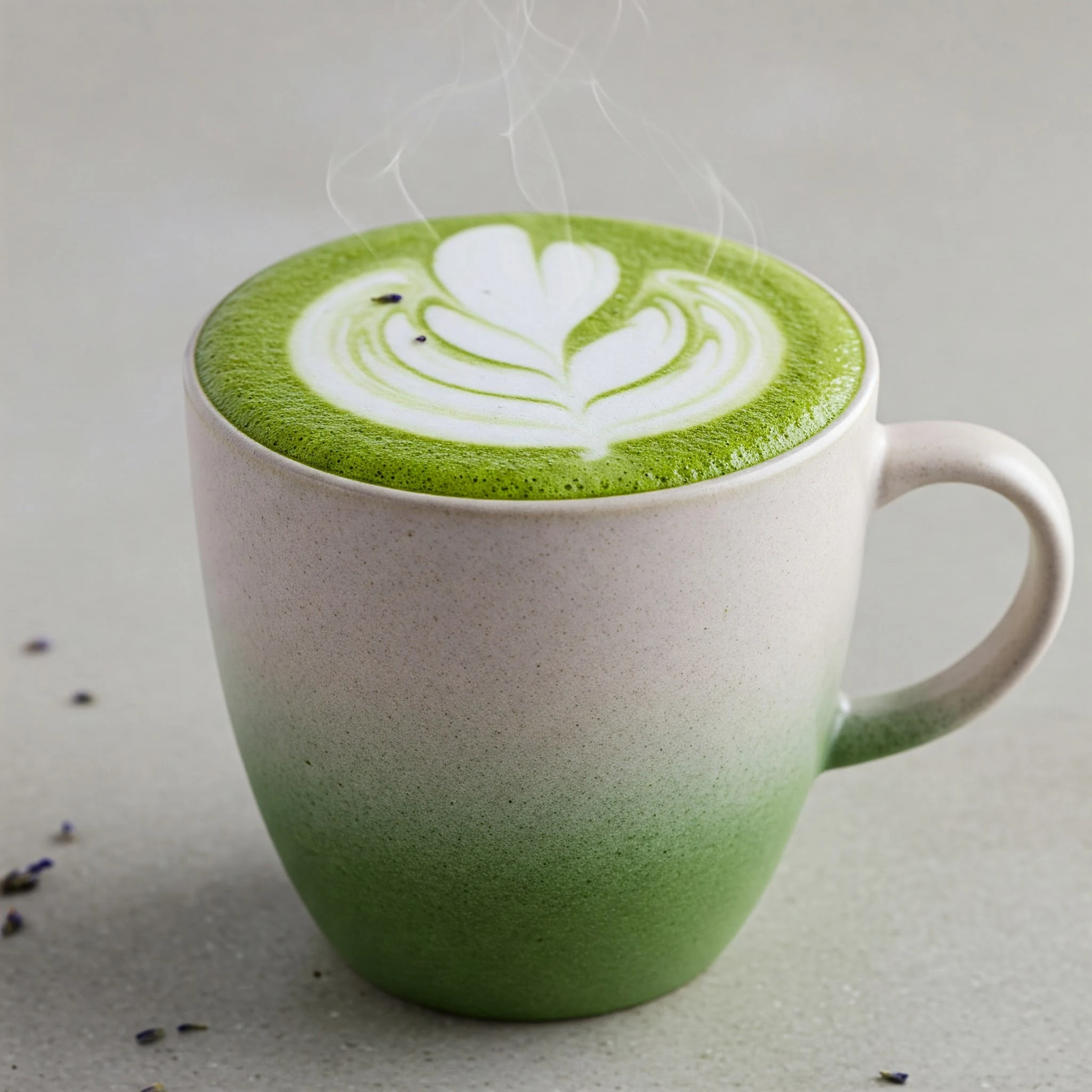 Lavender Matcha Latte